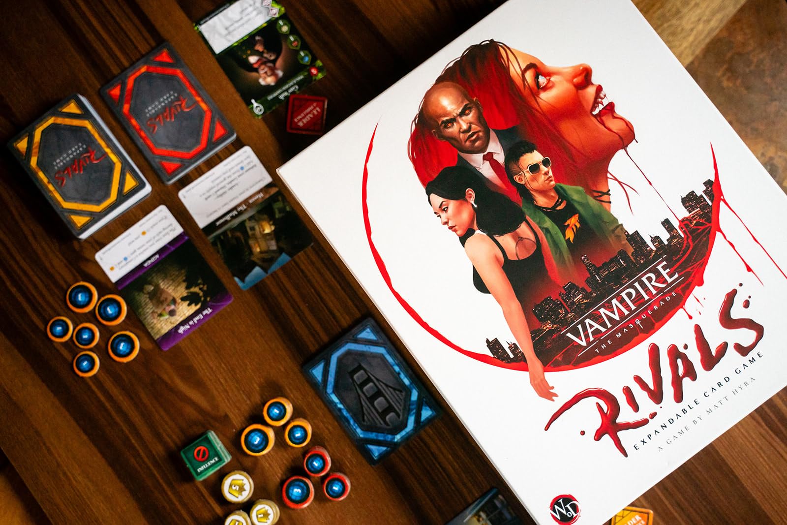 VAMPIRE THE MASQUERADE RIVALS EXPANDABLE CARD GAME (C: 0-1-2