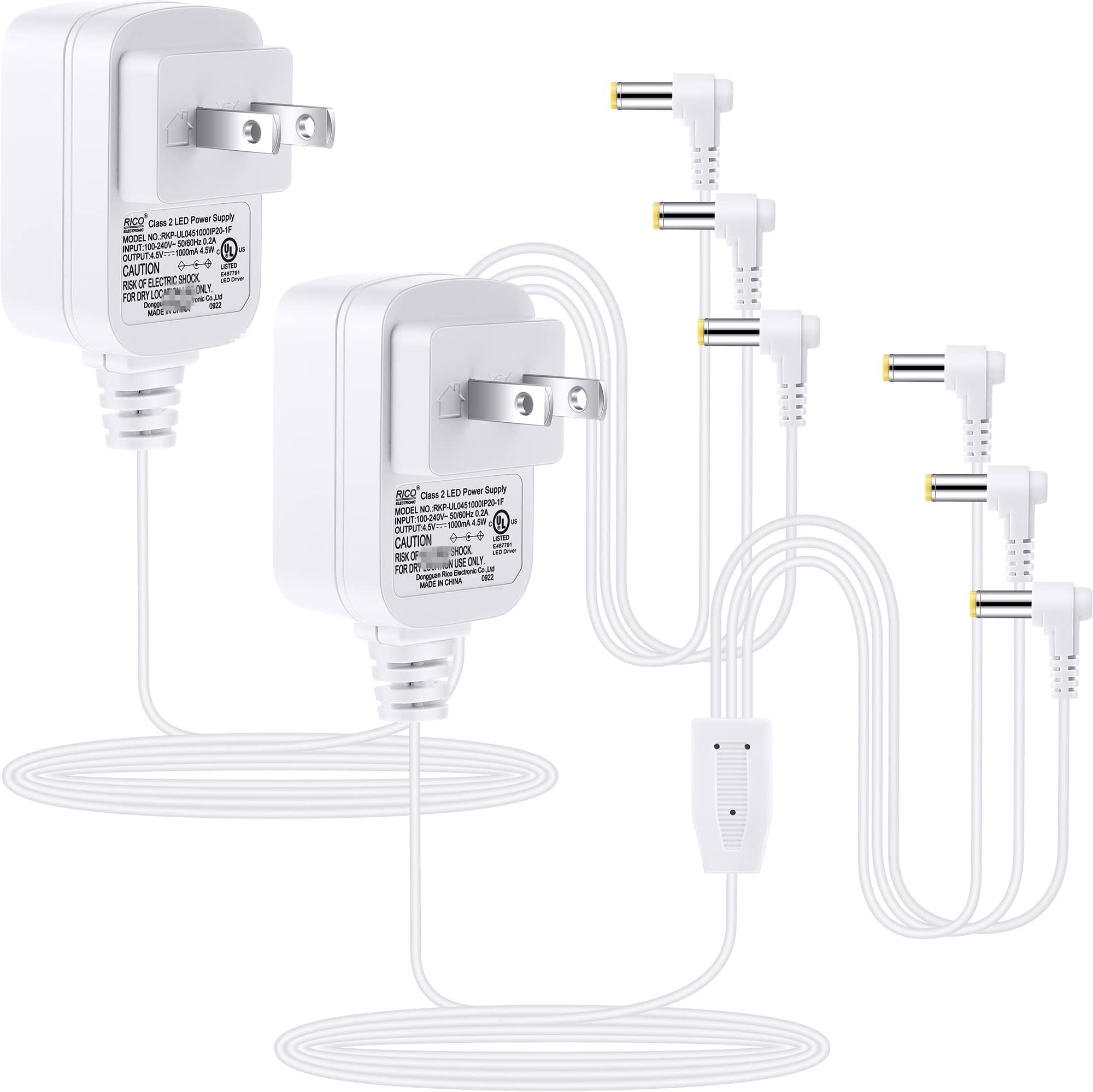 CJP-Geek 4.5V AC Adapter For Lemax Spooky Town & Christmas Village Accessories - 3ft Power Cord