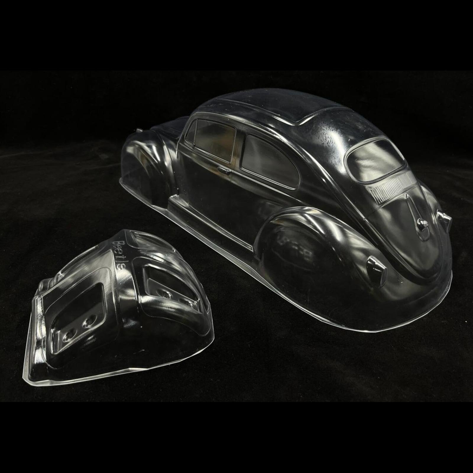 Harilla Karosseriedach Für K989 RC-Auto 1:28 – Vorlackiert, Kunststoff, Ca. 16,3 X 8,2 Cm