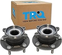 Vista 60 de TRQ Juego de Rodamiento de Rueda Trasera de 2 Piezas y Conjunto de Cubo con Sensor ABS Compatible con Hyundai Sonata 2015-2019 Tucson 2016-2021