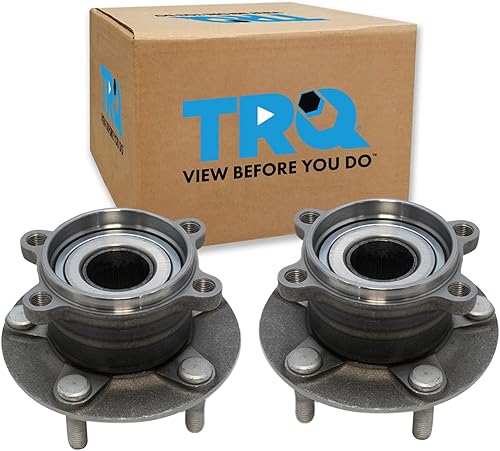 Miniatura 59 de TRQ Juego de 2 rodamientos y bujes de rueda delantera izquierda y derecha compatible con Mazda 6 2014-2019 CX-5 2013-2022
