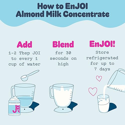 Miniatura 5 de Leche de avena instantánea en polvo y concentrado de leche de almendras sin azúcar por JOI