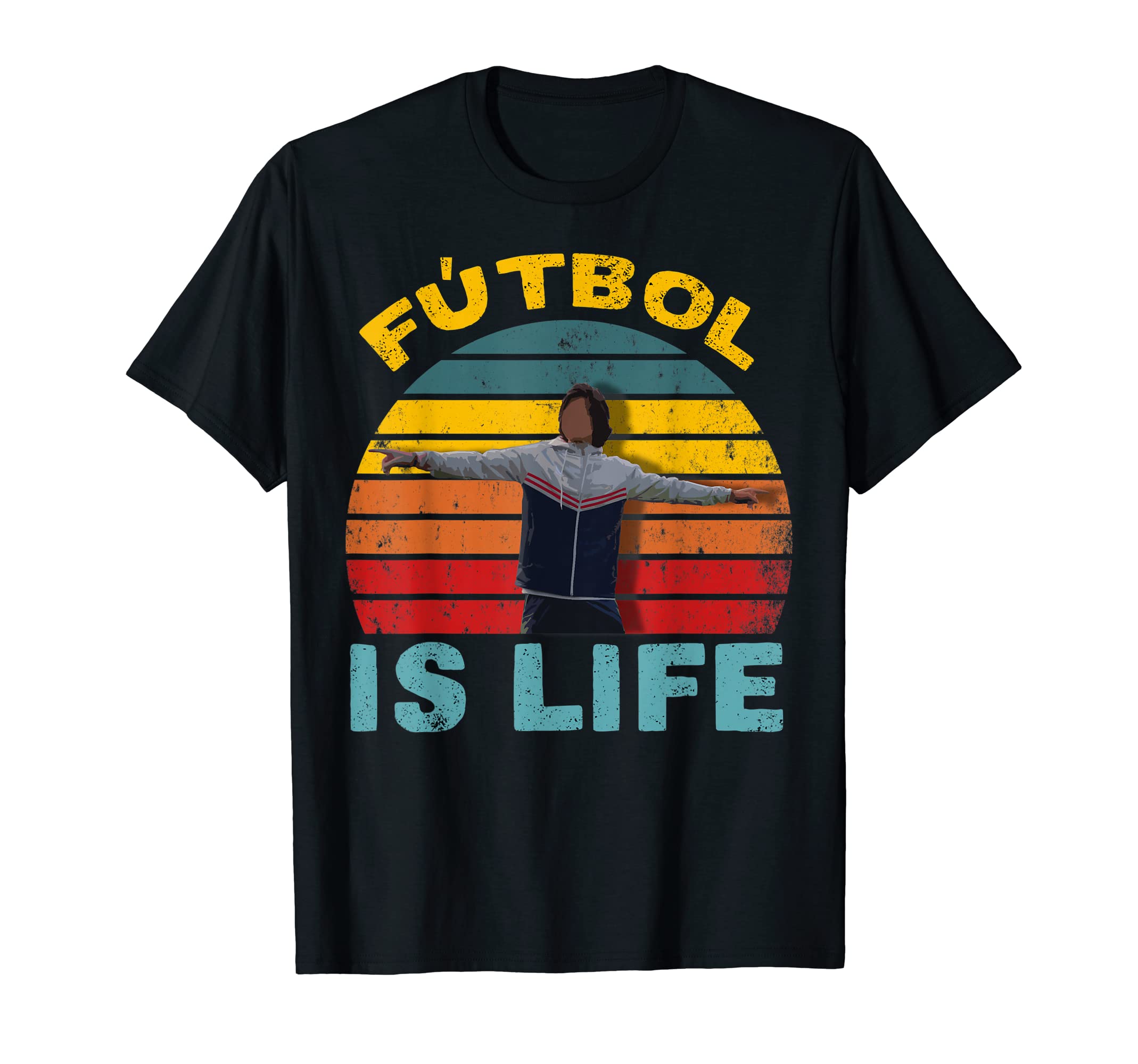 Futbol Is Life For Football Players Apparel GiftsFutbol Is Life - Soccer Ball Team Fan Lovers Goals Of Life T-Shirt