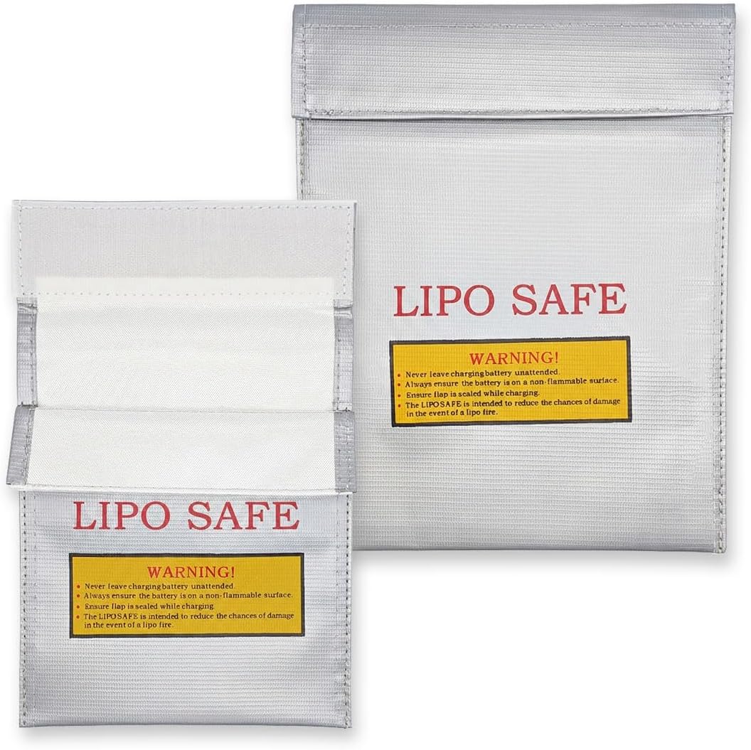 ea100120 Fireproof Case, Heat Resistant, Storage Bag, Smartphone, Mobile Battery, Fire Starter, Explosion-Proof, Disaster Preparedness Supplies, Safety Bag
