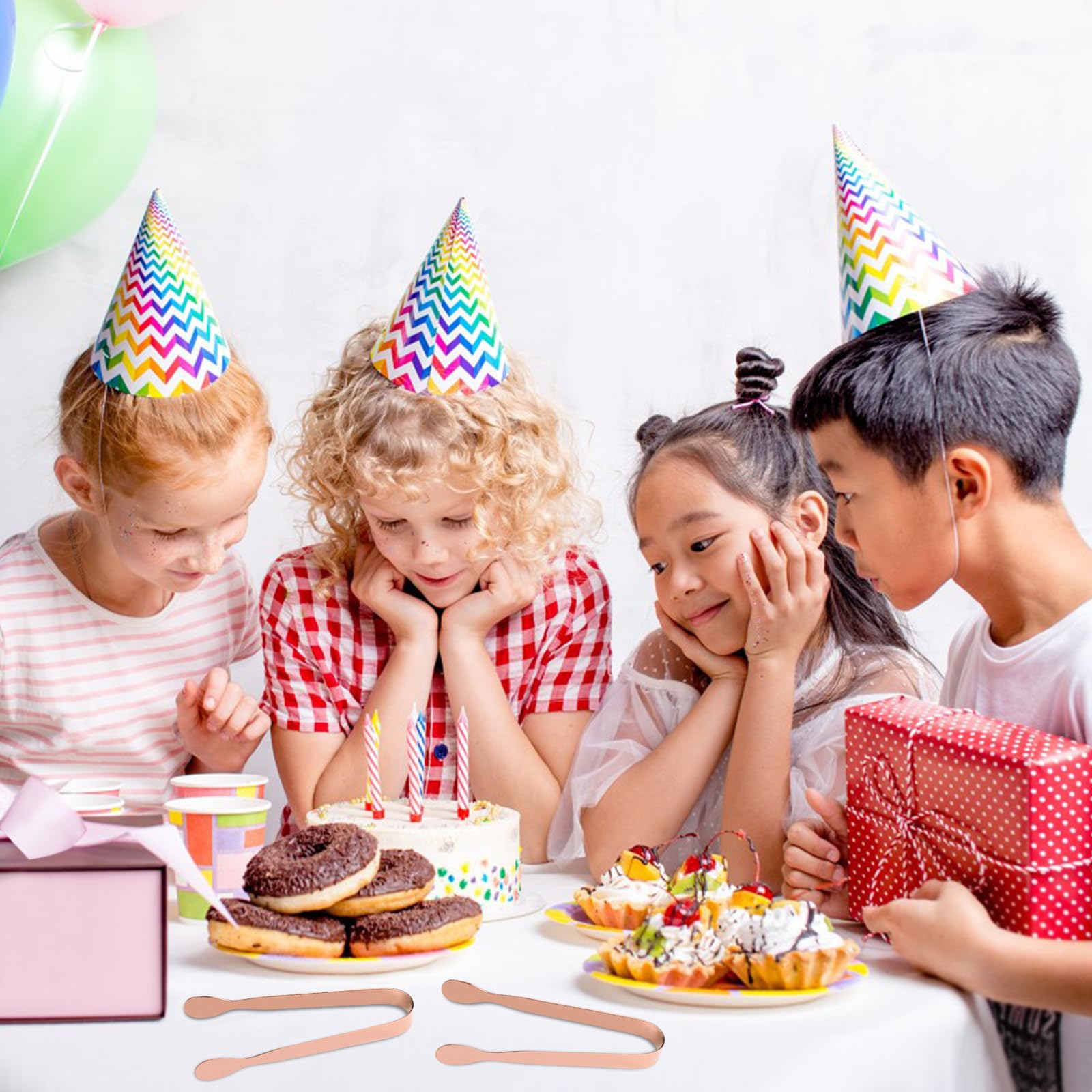 T&F Sugar Tongs Stainless Steel Ice Tongs Candy Bar Ice