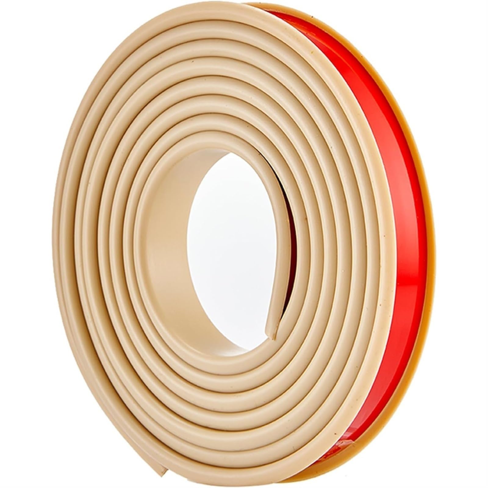 U Shape Furniture Edge Banding TPE Self-Adhesive(Beige,14mm)