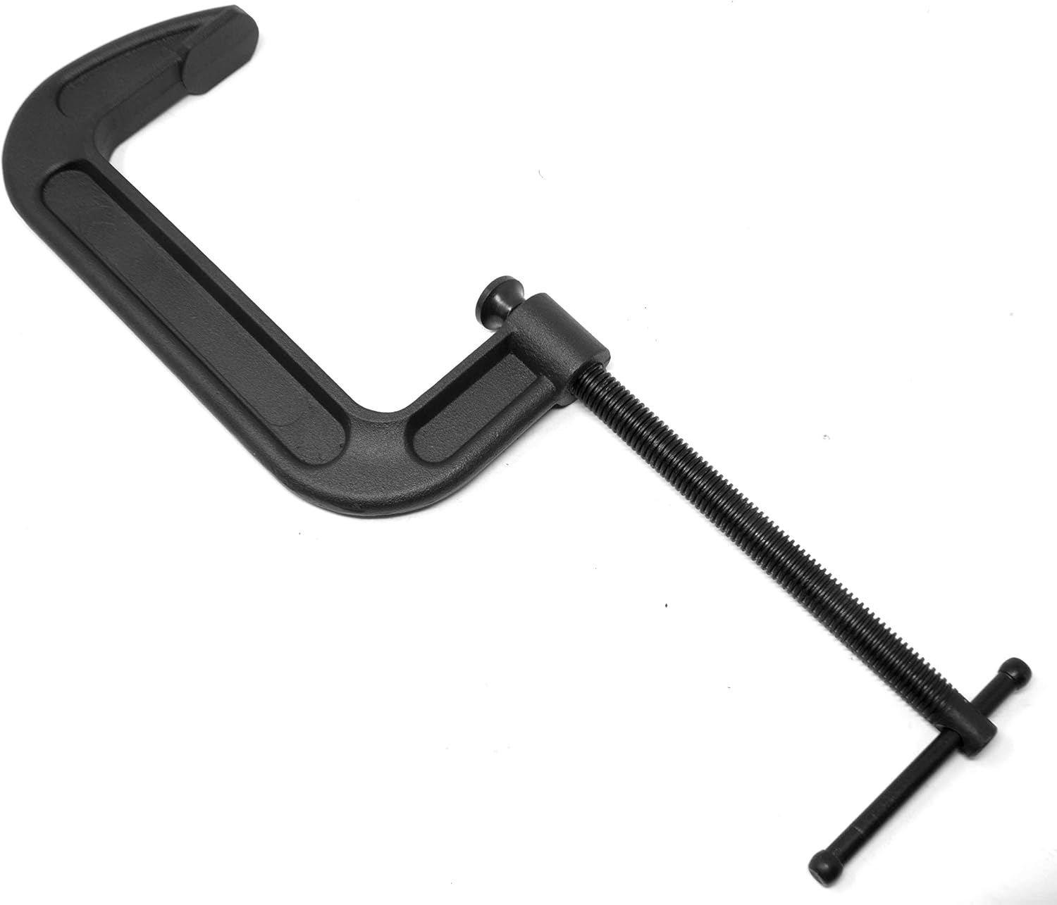 WEN CLC630 Heavy-Duty Cast Iron C-Clamps with 6-Inch Jaw Opening and 2.75-Inch Throat, 2 Pack