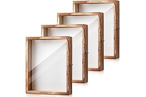 Wooden Shadow Box Frame 4 Pack