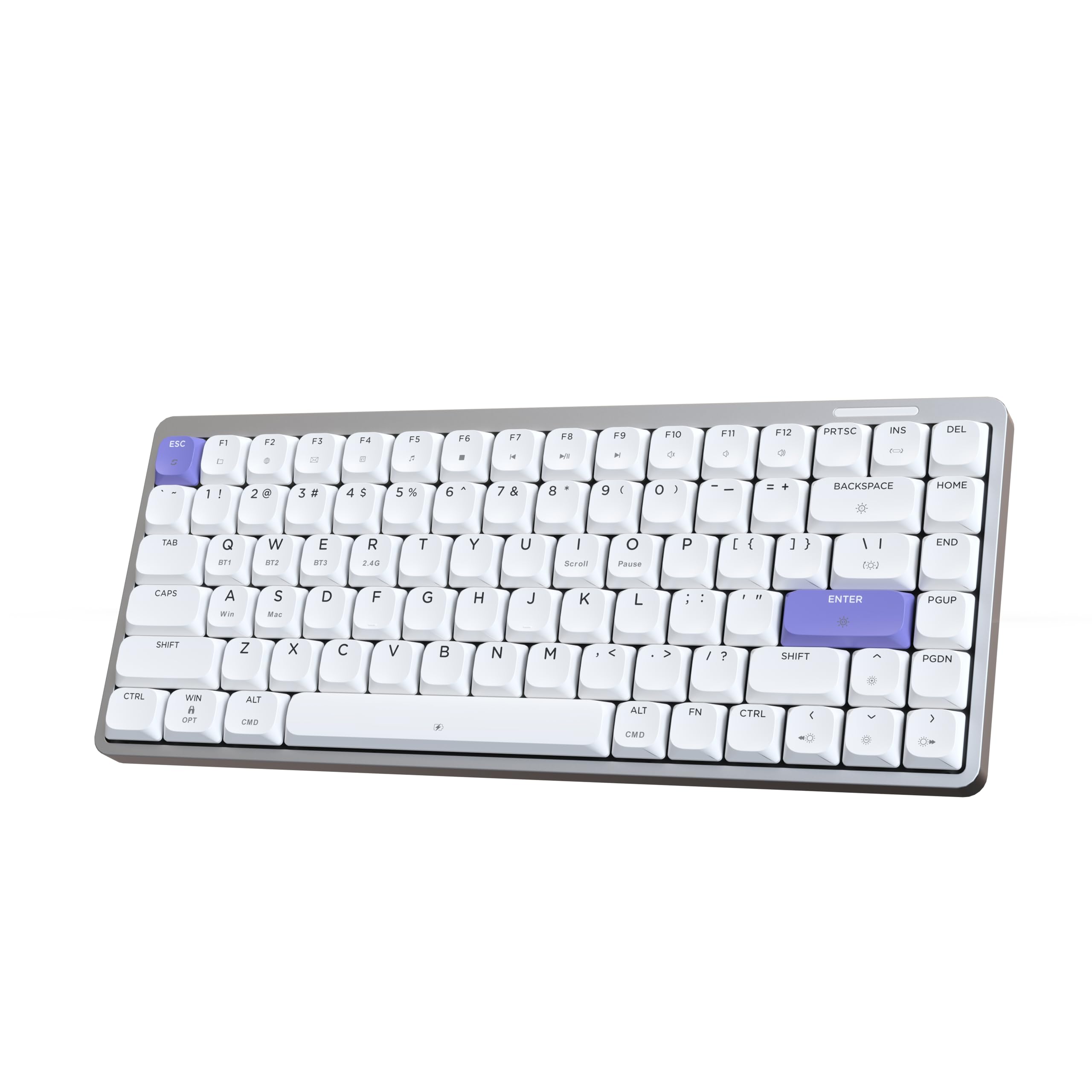 EPOMAKER LUMA 84 ゲーミングメカニカルキーボード Amazon.com: EPOMAKER Luma84 Low Profile Aluminum Mechanical