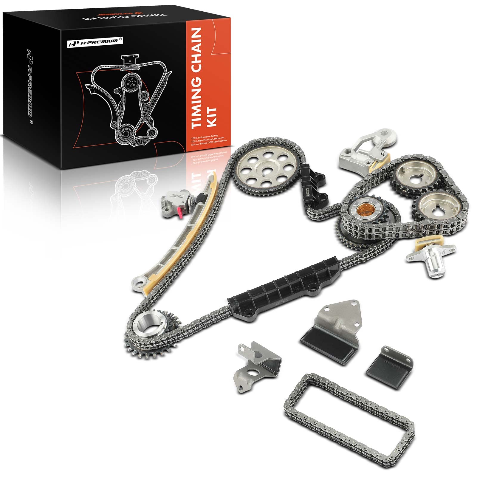 Timing Chain Kit A-Premium Engine W/Tensioner More [fits DOHC