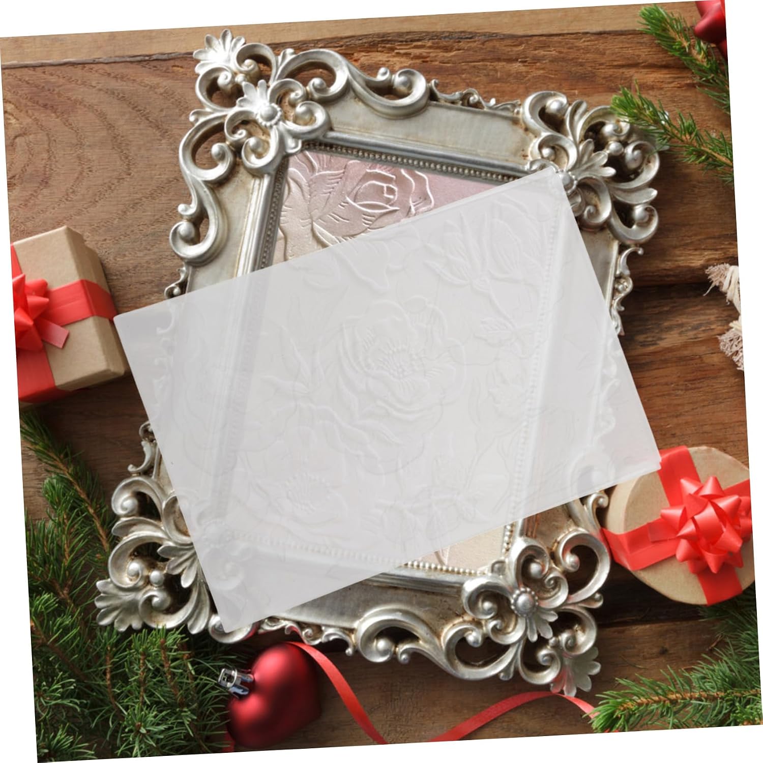 DOITOOL Versatile Embossing Templates Plastic Embossing Stencils Card Making Scrapbooking Home Decor