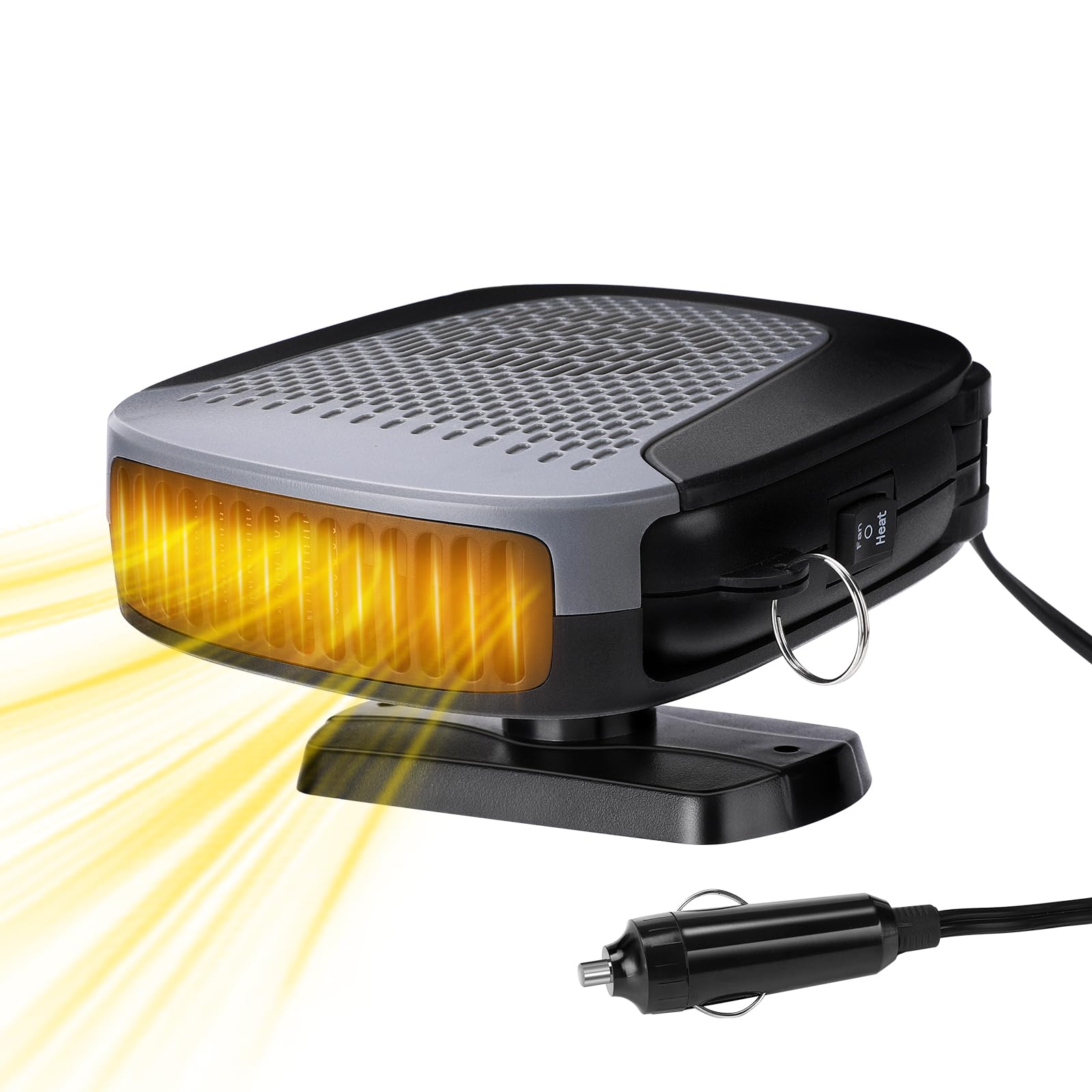 Chauffage De Voiture 12V, 150W Chauffage Portable De Voiture Avec Prise Allume Cigare 2 En 1 Auto Chauffage Soufflant De Voiture Degivreurs Pare Brise Pour Toutes Les Voitures 91828996