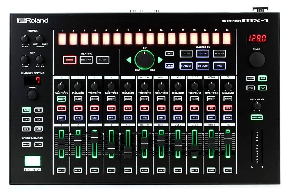 DJ機材 Roland MX-1 Roland Mx-1 Mix Performer, 18 Channel Mixer