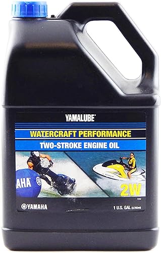Yamaha, 1 galón de aceite Yamalube 2-W para motor 2 tiempos para moto de agua Waverunner