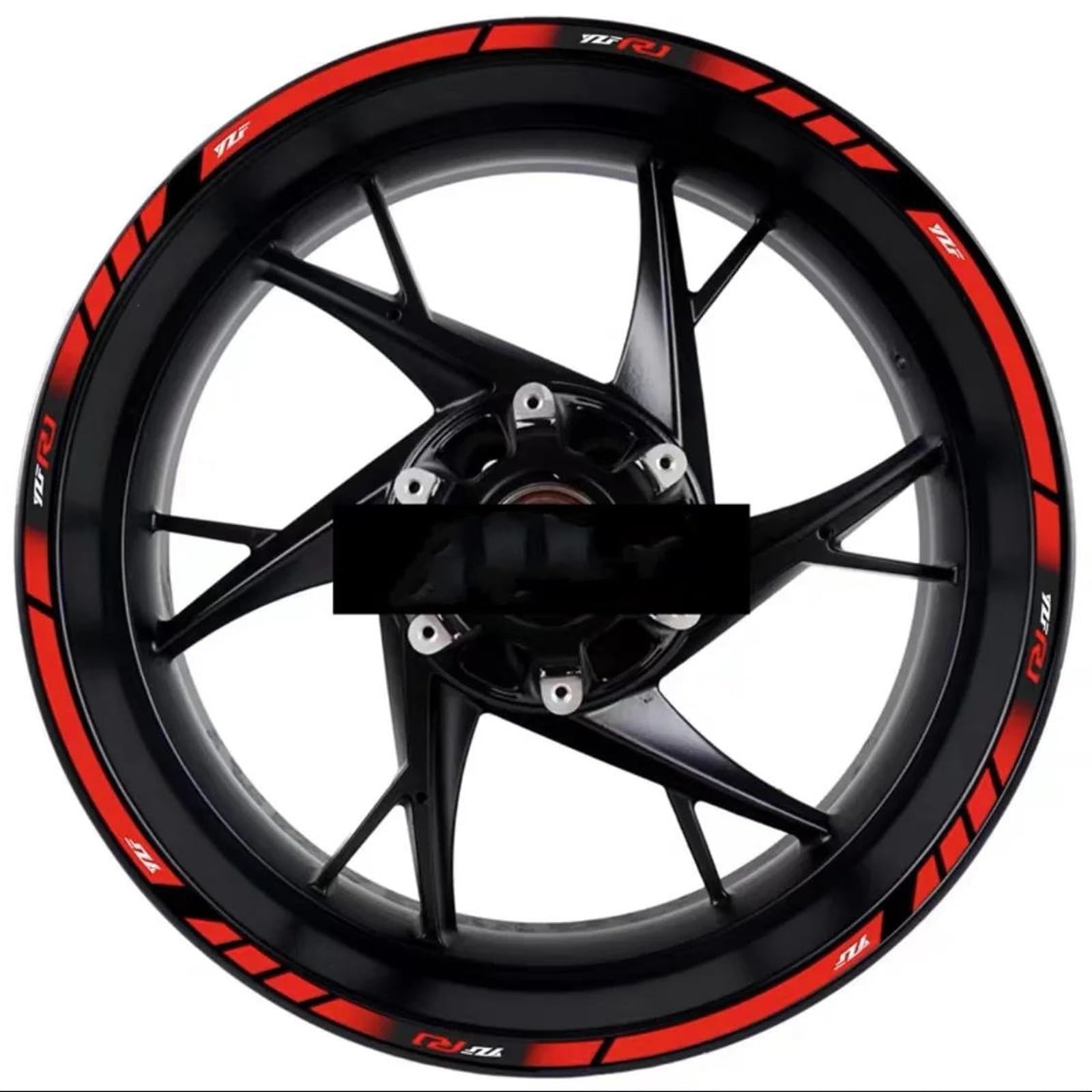 Stickers Motorcycle Accessories Reflective Rim Edge Stripes Wheel Stickers for YZFR1 YZF-R1(Style 11)