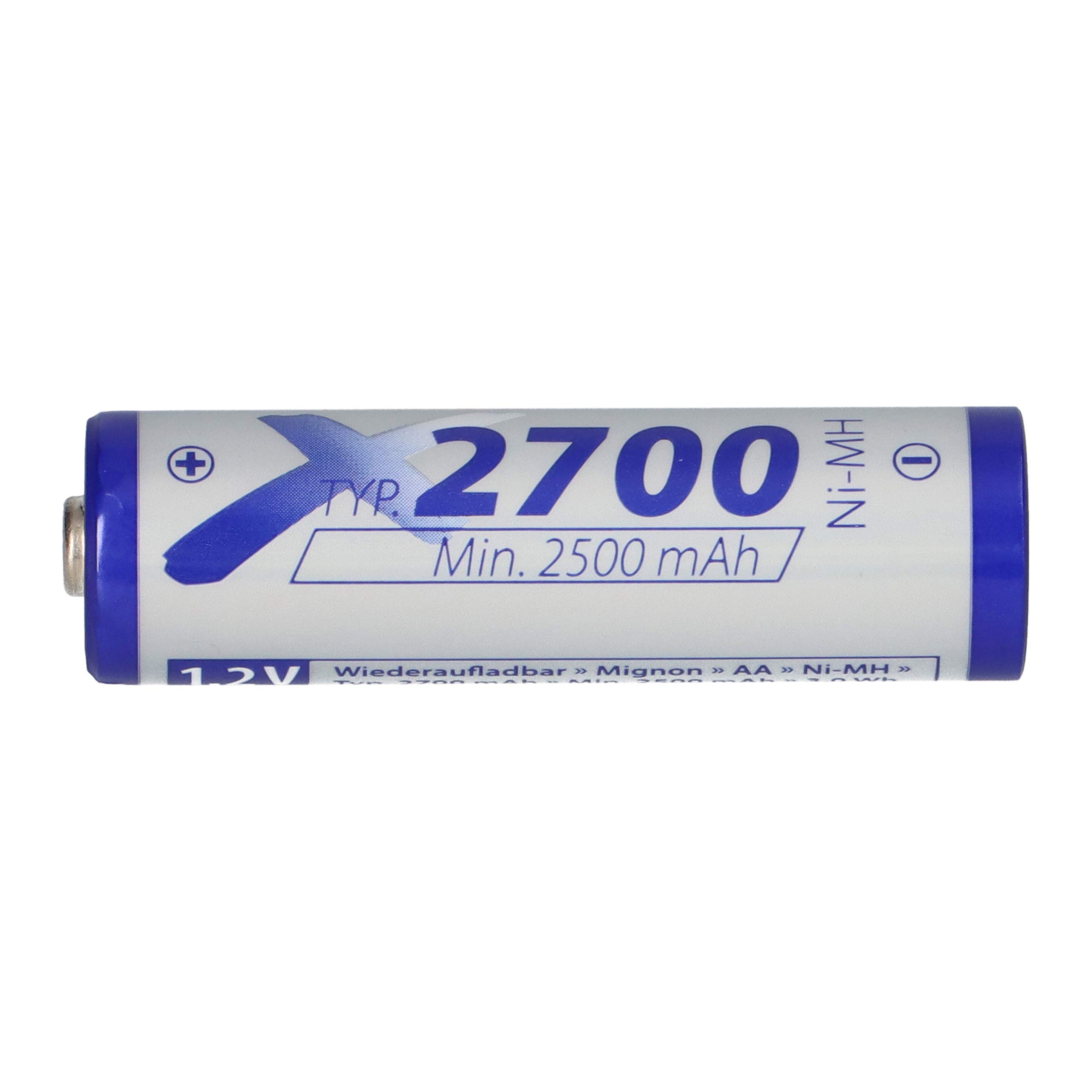 Lot de 16 piles AA Ni-MH 1,2 V 2700 mAh + 4 piles