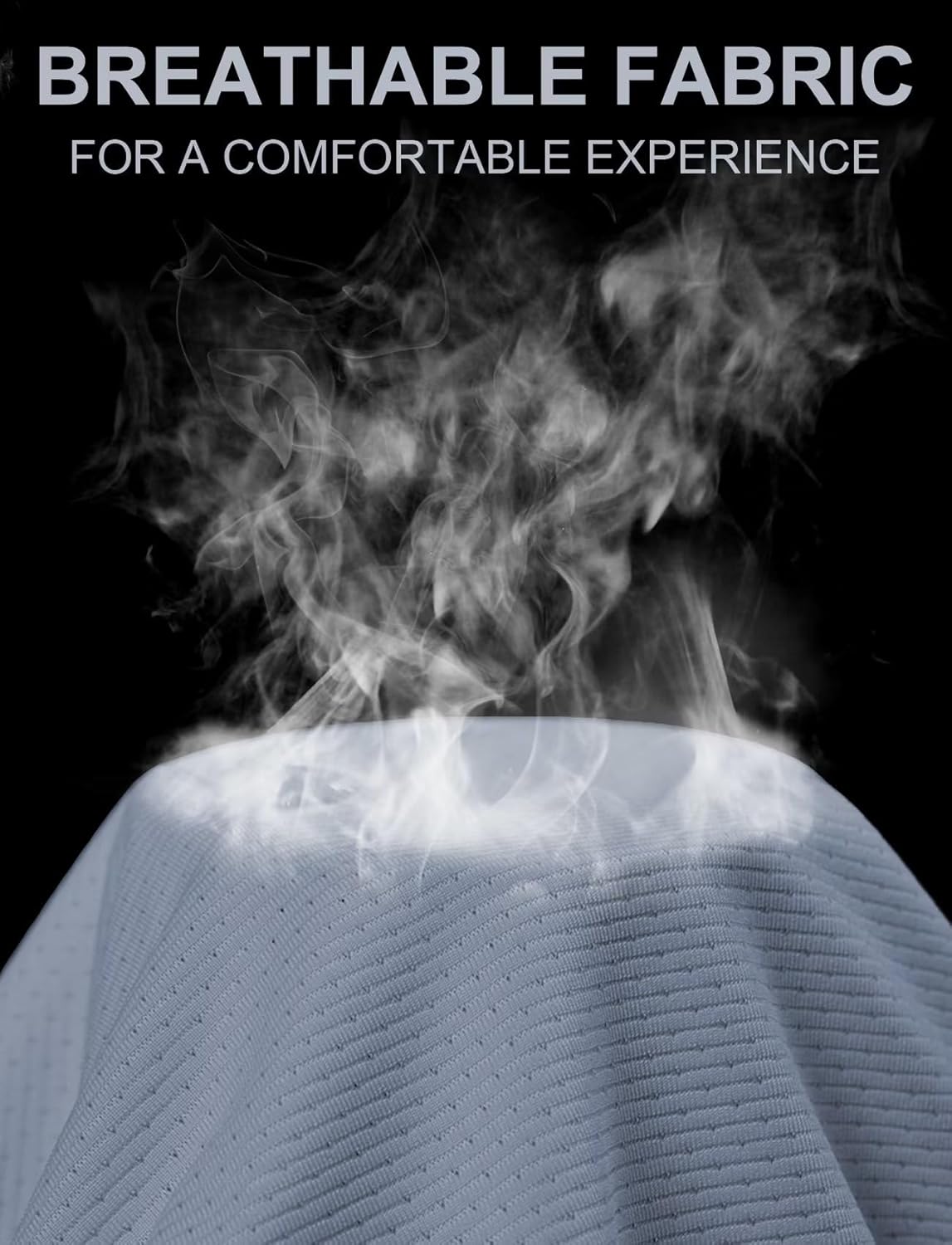 Mens Workout Shirts Dry Fit, Running Top Athletic Tee Moisture Wicking Crewneck Gym T-Shirts Short Sleeve - Image 4