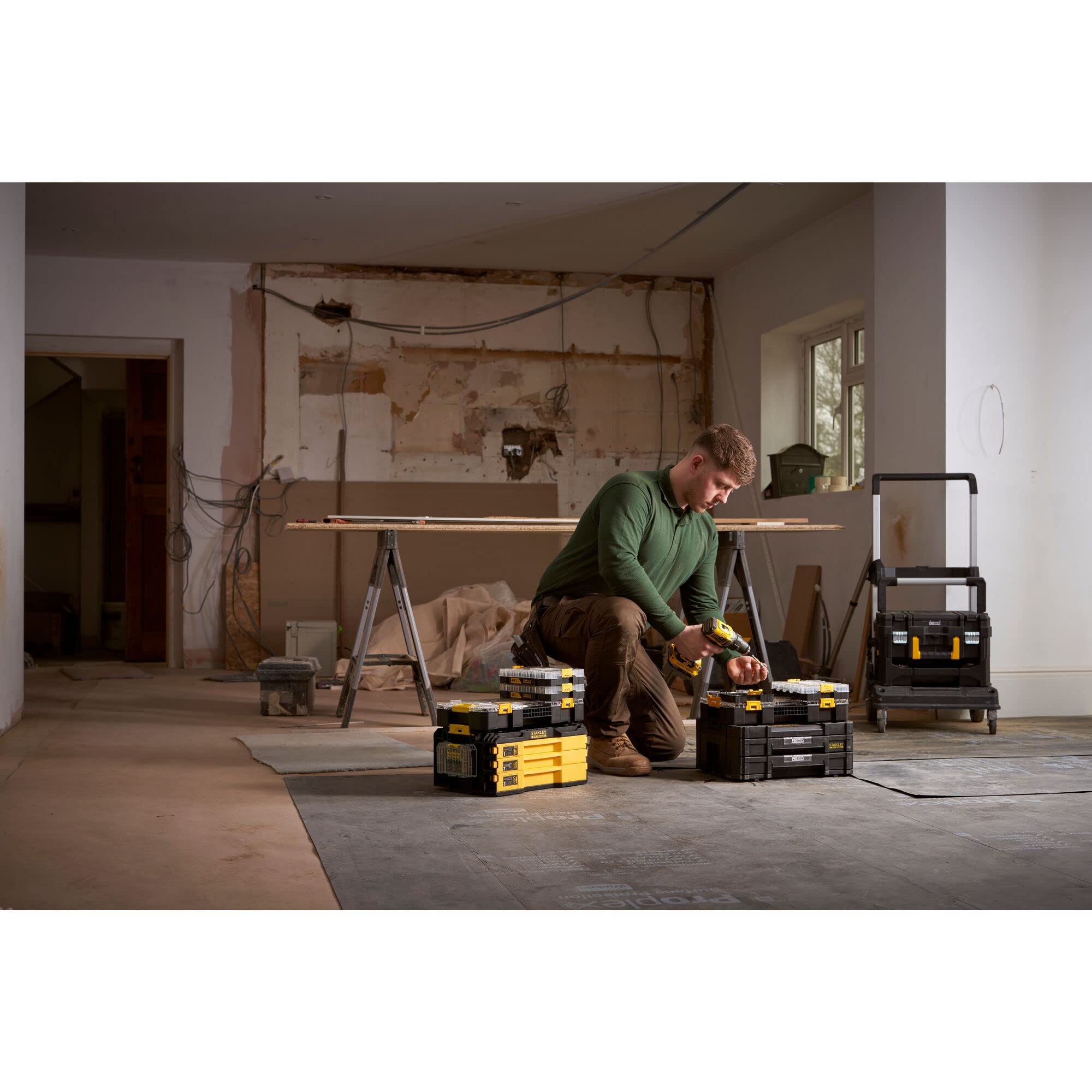 STANLEY Set herramienta manual mixto - 44 piezas