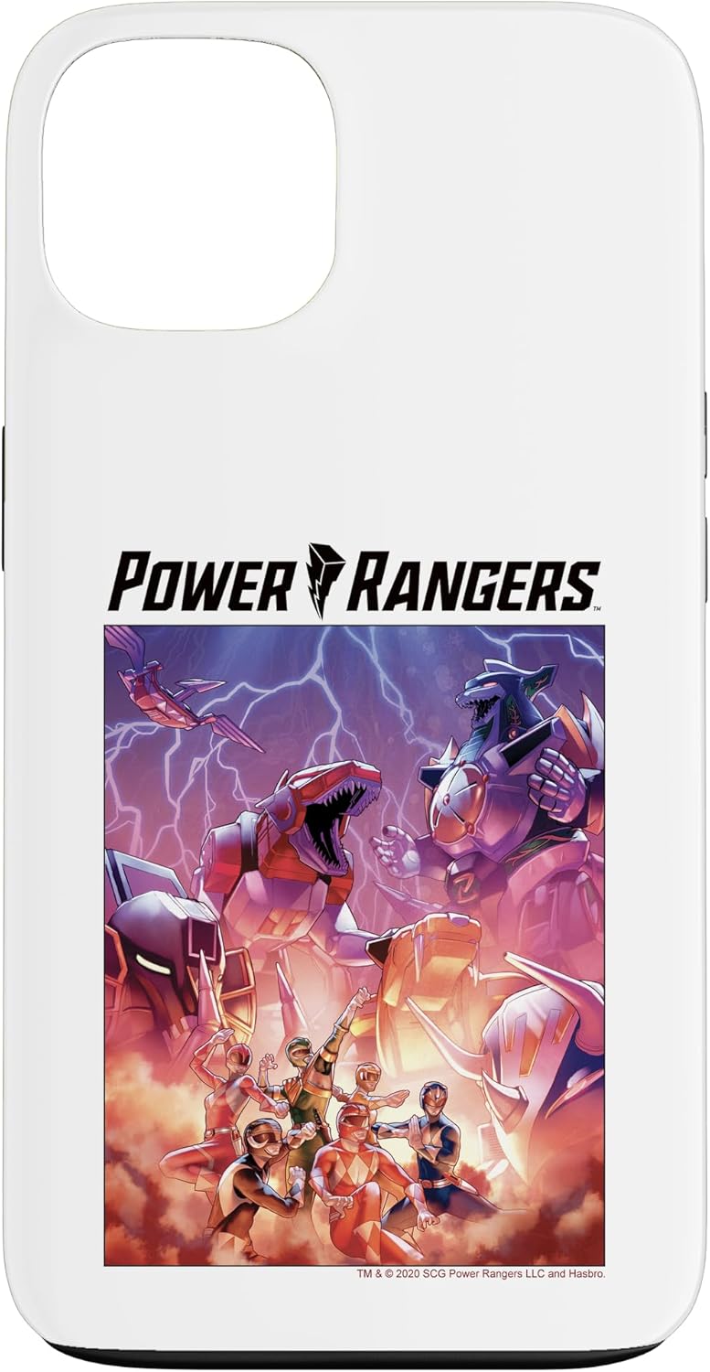 iPhone 14 Power Rangers Battle Mech Poster Case