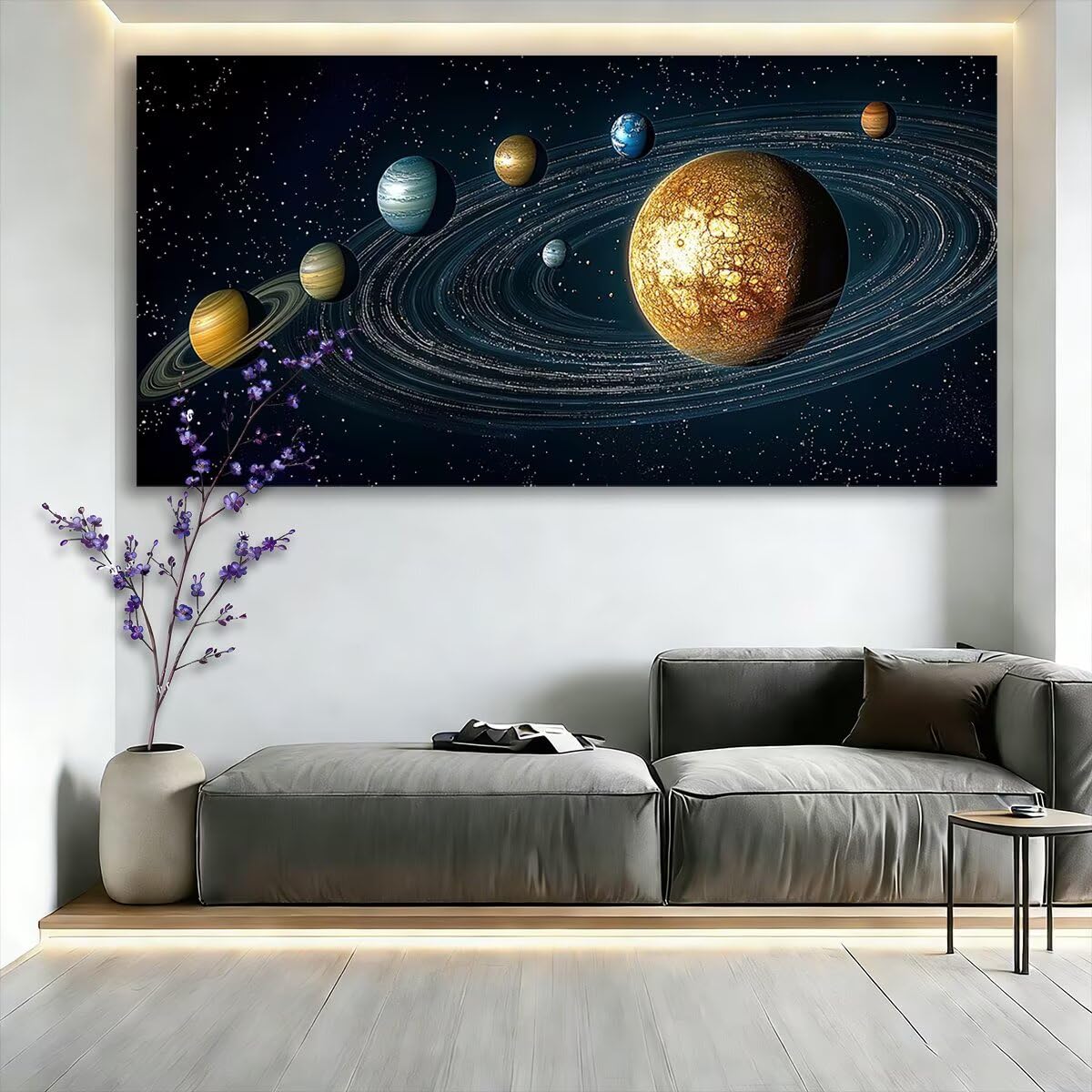 Duża diamentowa sztuka planeta, 100 x 50 cm, zestawy do malowania diamentami 5D dla dorosłych, DIY, natura, klejnot, sztuka dla dorosłych, pełne okrągłe wiertło, kryształowe malarstwo, rękodzieło