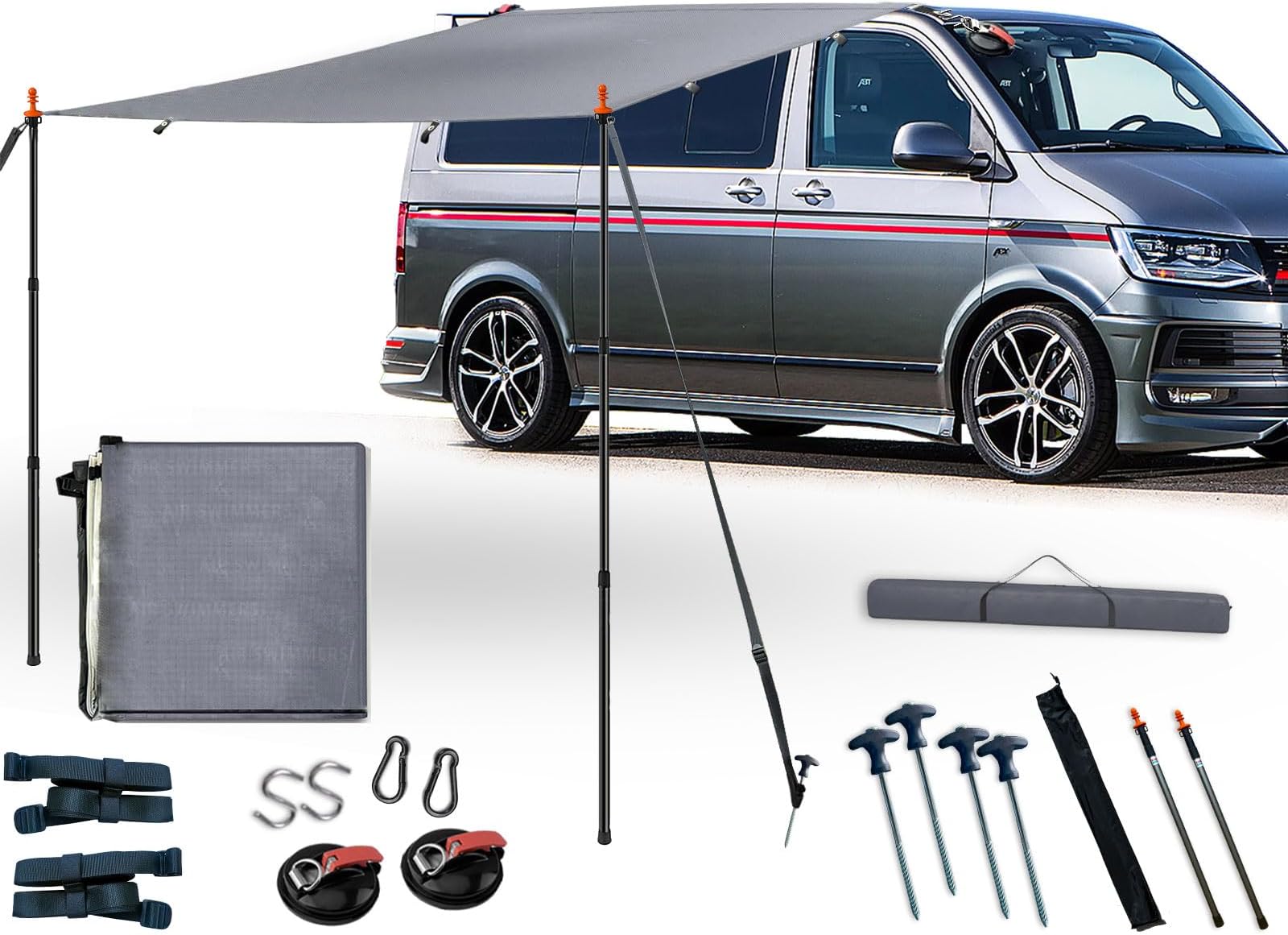 Parasol de toldo universal caravana 350x140 cm