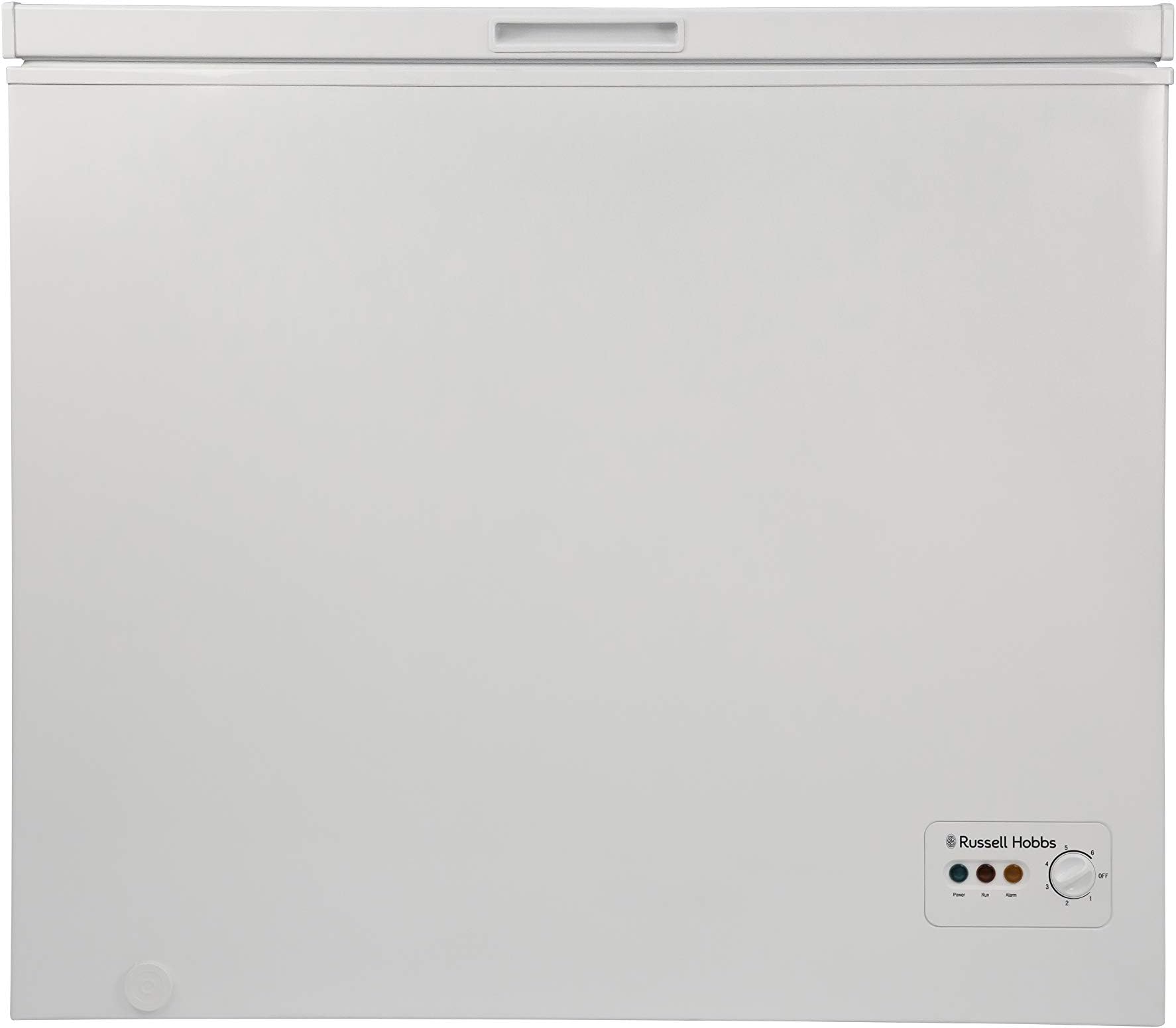 Russell Hobbs RHCF200-MD White 198L Chest Freezer - Free 5 Year guarantee