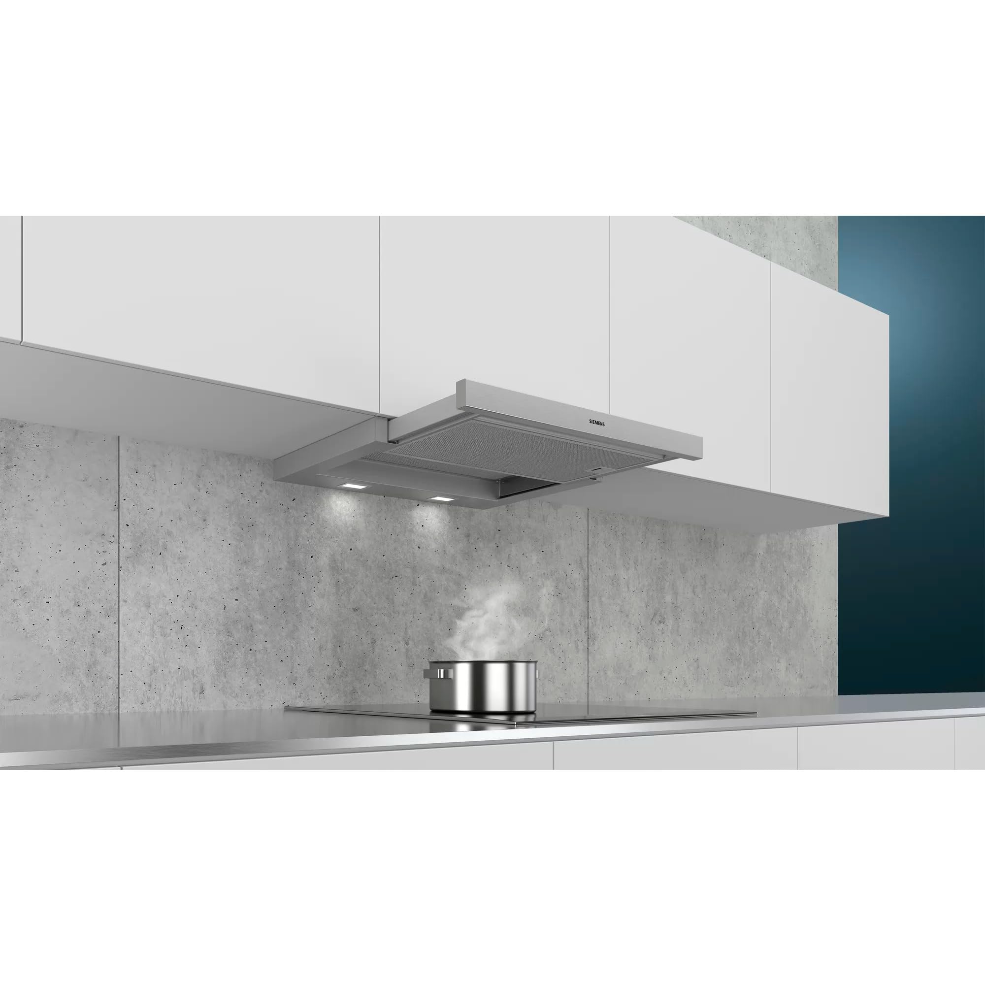 Siemens iQ300 LI64LB531 hotte Semi-intégrée (semi-encastrée) Acier inoxydable 271 m³/h A