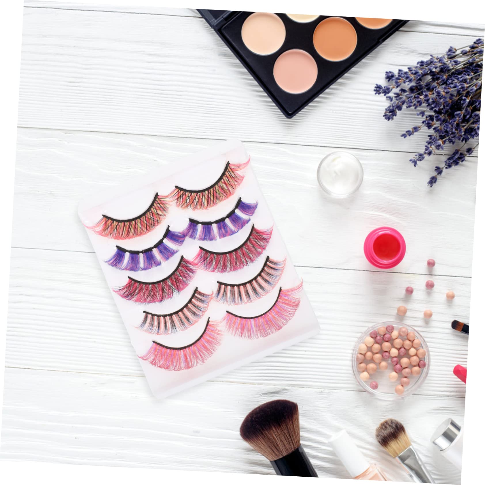 MAGICLULU 4 Scatole Di Ciglia Finte Ciglia Autoadesive Dallaspetto Naturale Set Di Ciglia Dense Per Donne Extension Per Ciglia Trucco Elegante Per Ciglia