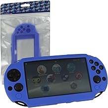ZedLabz SC-1 - Carcasa de silicona para Sony PS Vita 2000 Slim, color azul