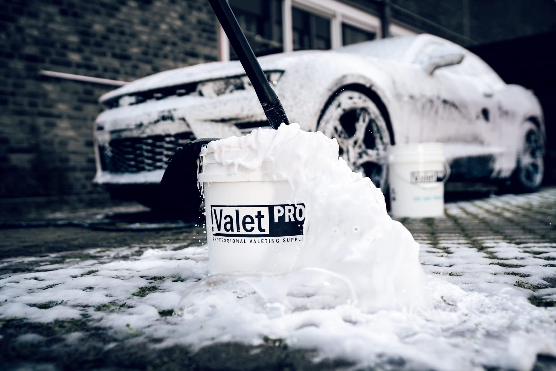 detailmate Auto Handwäsche Set mit ValetPRO für Vorwäsche, Felgen, Hauptwäsche, Innenreinigung, Glasreinigung, Trocknen darunter pH neutral Snow Foam, Dragons Breath Felgenreiniger, Premium Zubehör
