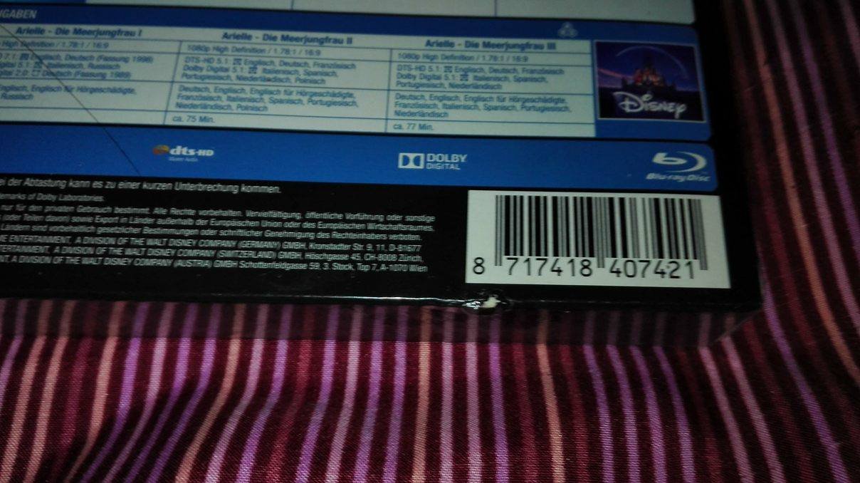 Arielle, die Meerjungfrau: Trilogie (Digibook) [Blu-ray] [Limited Collector's Edition] [Limited Edition]