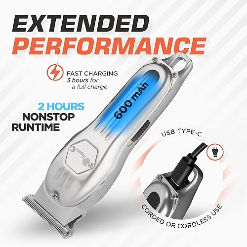 Miniatura 5 de Fagaci Cortadora de pelo profesional, tijeras de pelo y recortadora de pelo extremadamente afiladas, tijeras para el cabello, cortadoras de pelo