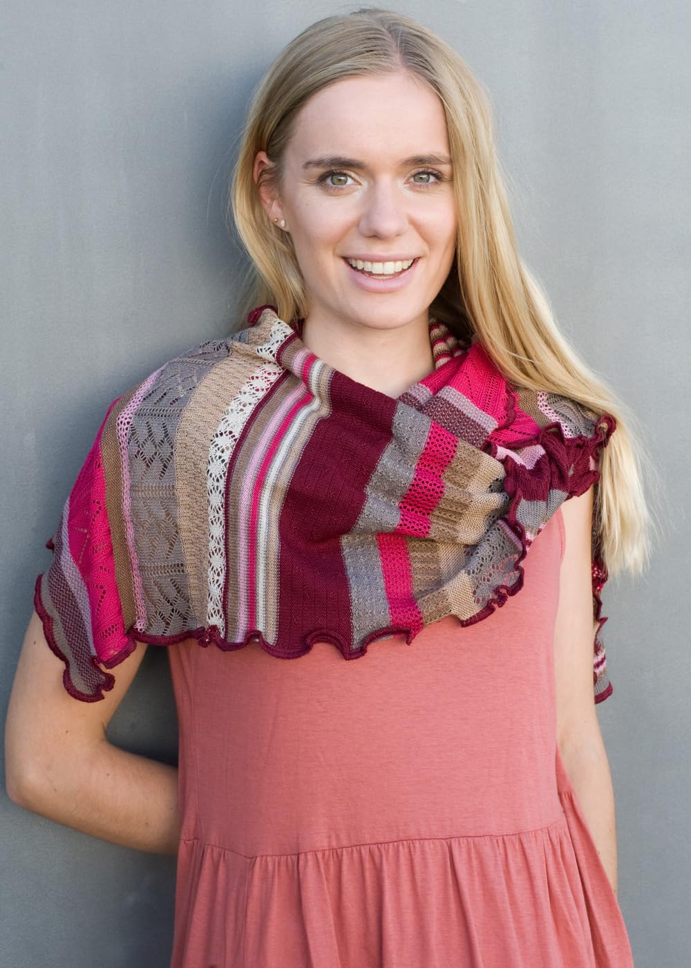 Invero, Merino Dreieckstuch/Schal Kyra, 100% Wolle