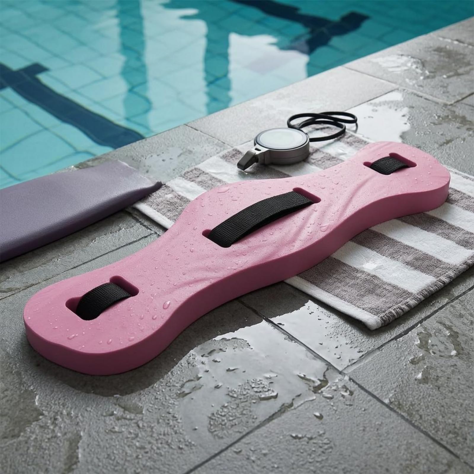 Baoblaze Tavoletta Nuoto Bambini Tavoletta Galleggiante Tavola Allenamento Kickboard Forma Pesce con Tre Fori Presa per Supporto E Bilanciamento Adatta per