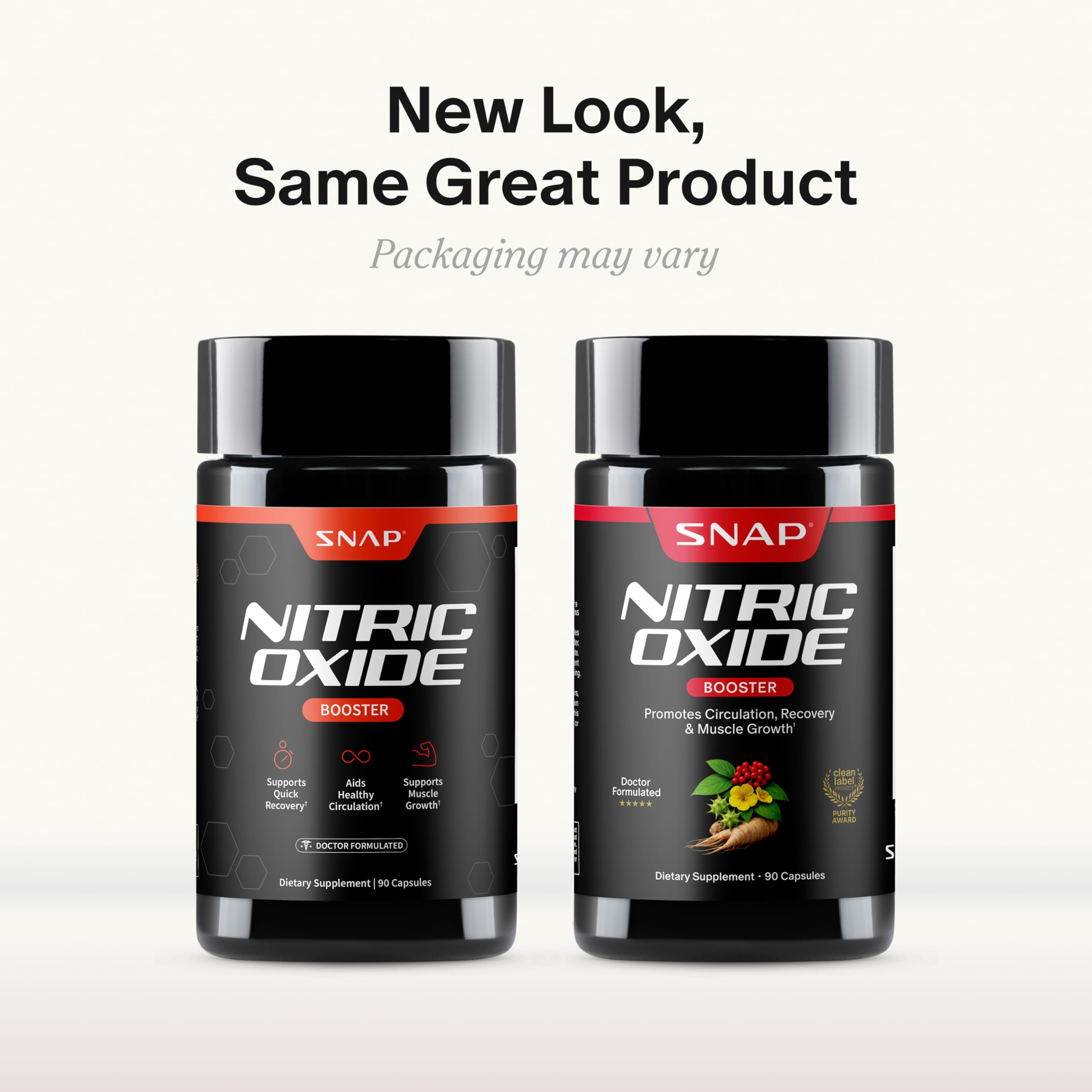 Snap Supplements Nitric Oxide Booster for Men & Women, 90 Vegan Capsules — Amazon image 9