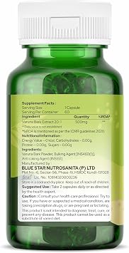 Organic Zing Varuna Bark Capsules - Standardized Herbal Extract - 60 Veg Capsules - Food Grade Crataeva Nurvala for Daily Wellness Use