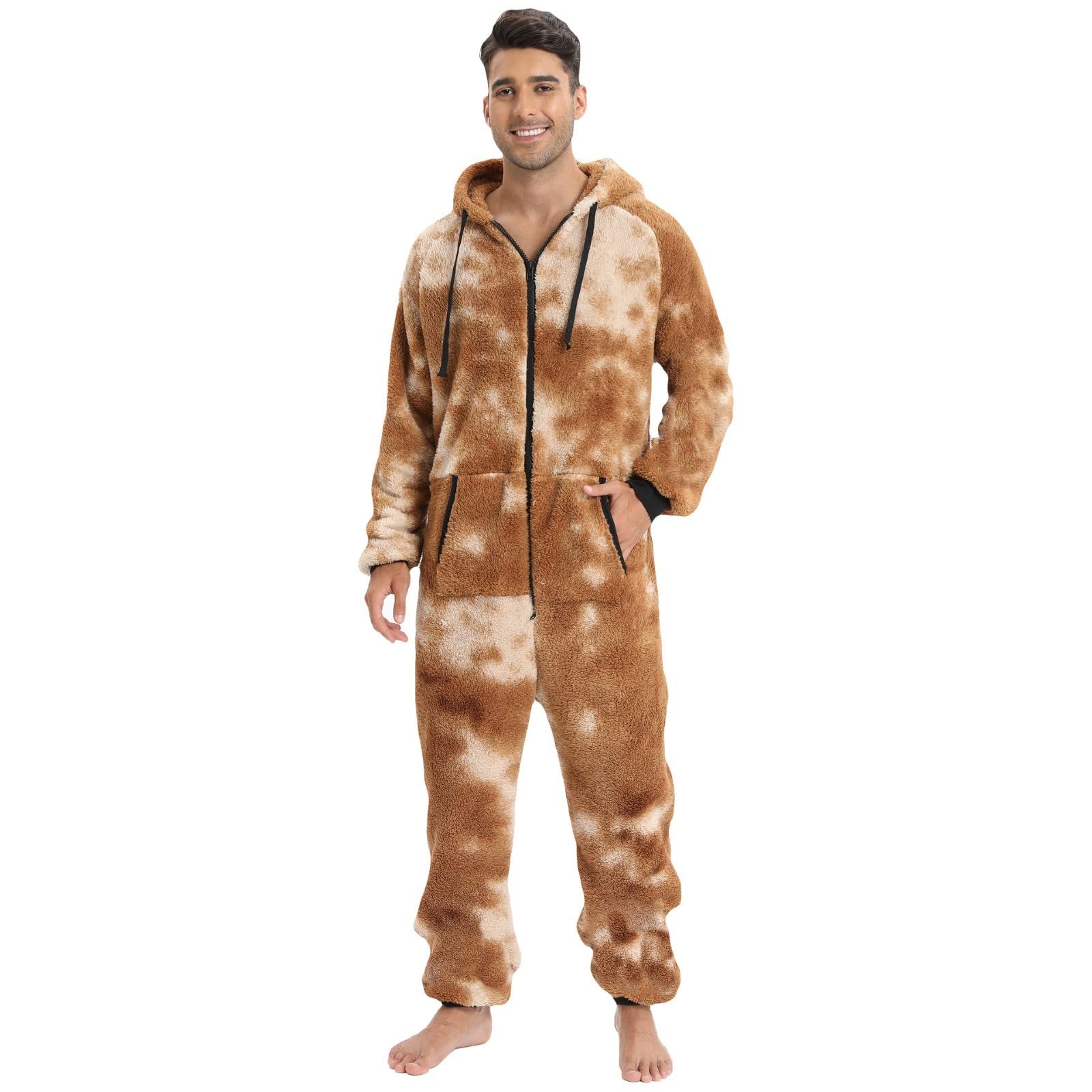 Pigiama Ragazzo 14 Anni Maschile Autunno e Inverno Tempo Libero Viaggi Stampa Sciolto A Maniche Lunghe Caldo Pigiama Vestiti per La Casa con Tasche Loungewear Occhiali Bambina 10 Anni