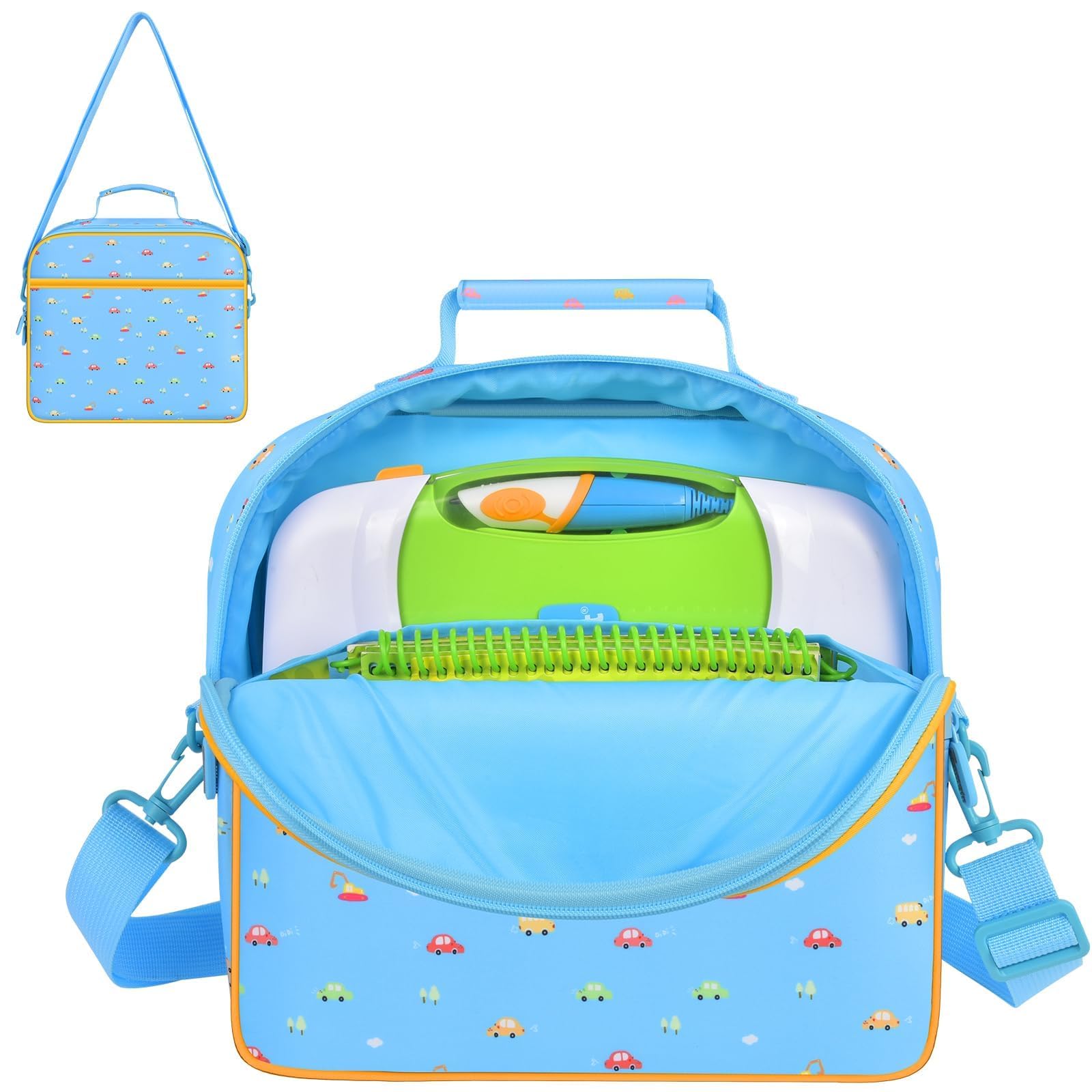 Portable Bag Compatible with Leapfrog LeapStart 3D Interactive Learning System for LeapFrog 2-in-1 LeapTop Touch for LeapFrog Scout and Violet 100