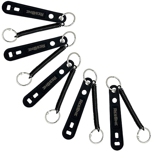 ResOne Nylon Medical Oxygen Cylinder Wrench with Bungee Cord 5-Pack