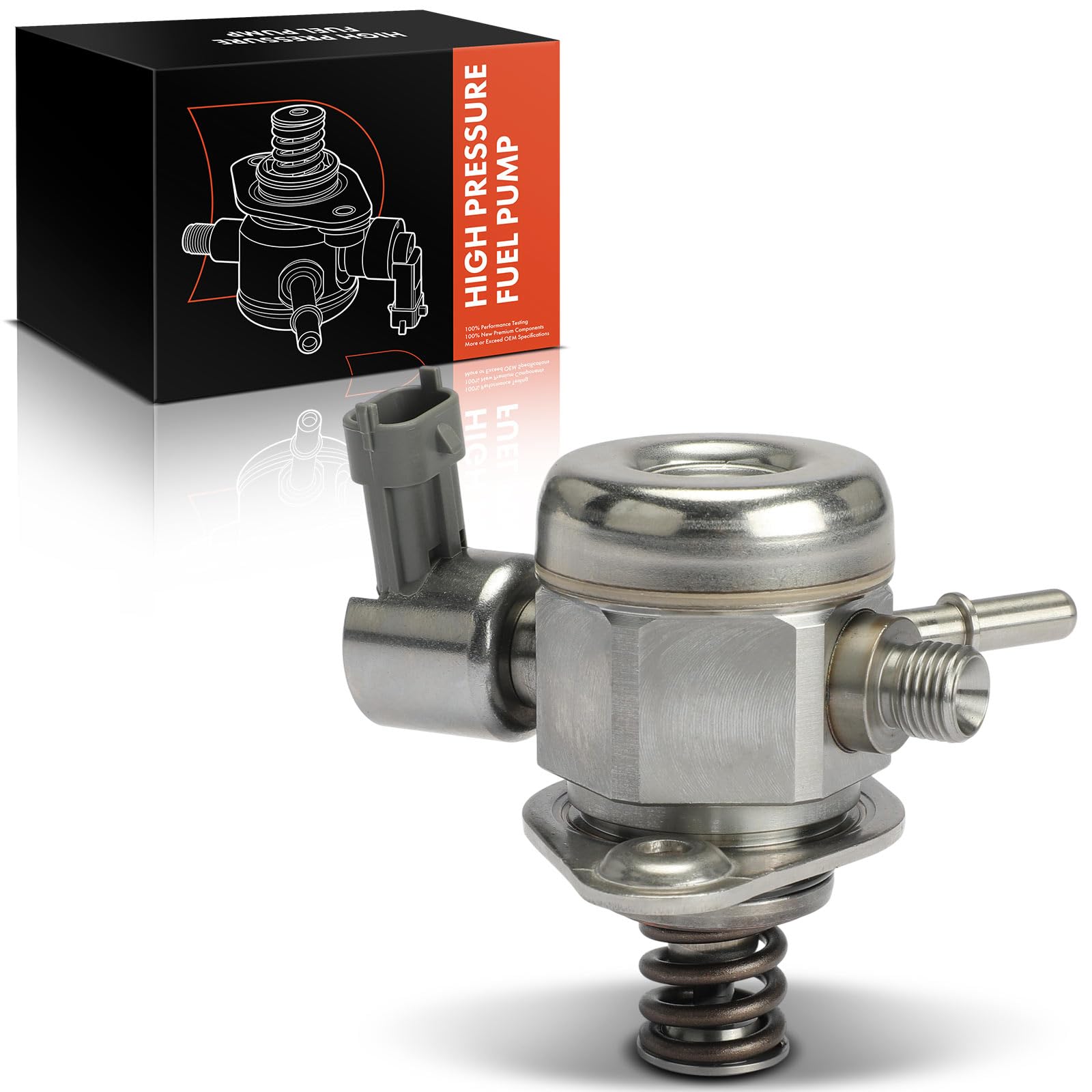 Frankberg Pompa del carburante ad alta pressione Compatibile con Ecosport 1.0L Focus III Turnier 1.0L Fiesta VII HF HJ 1.0L Fiesta VI CB1 CCN 1.0L B-Max JK 1.0L Replace# HM10035