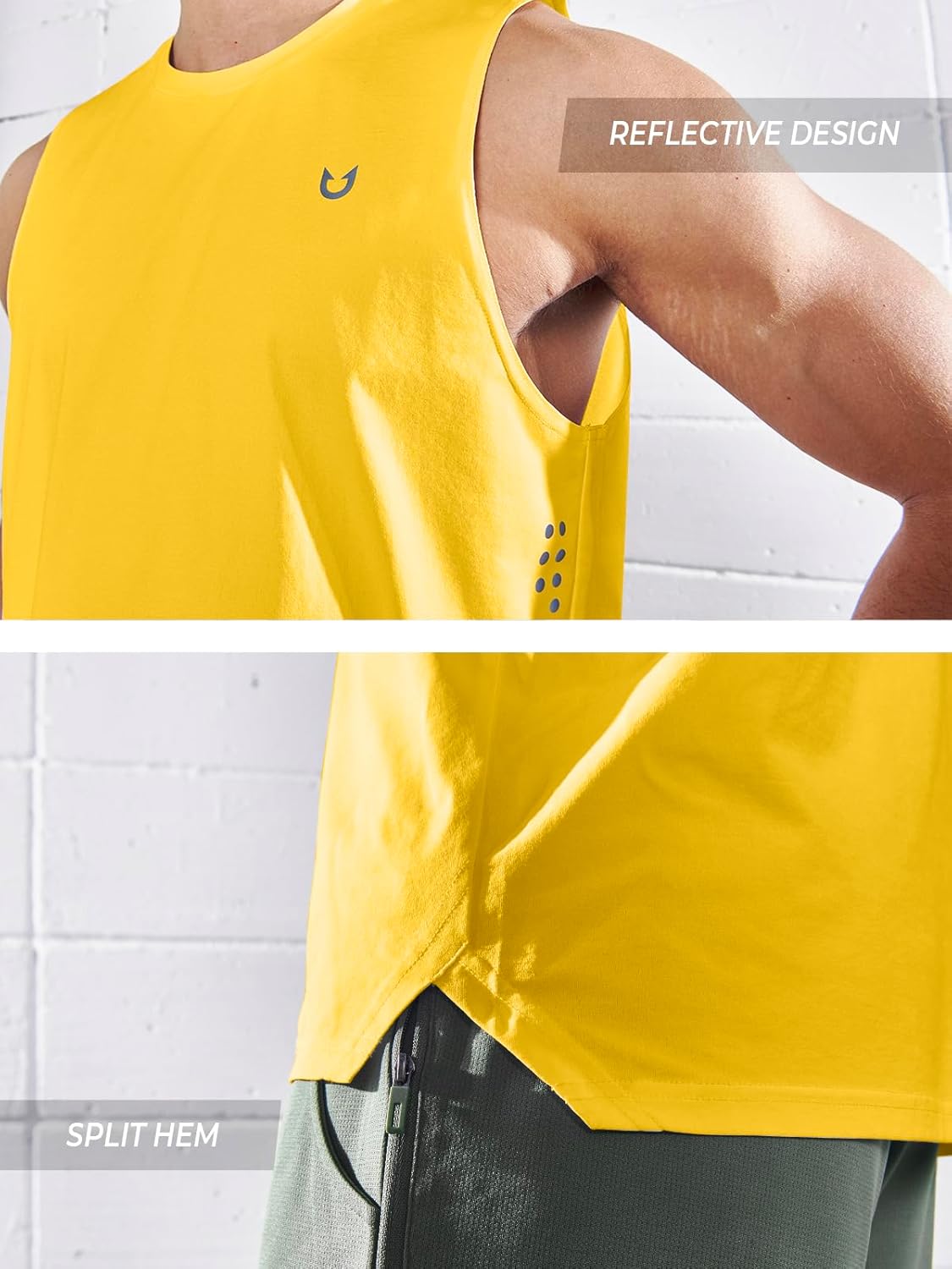 NORTHYARD Mens Tank Top Workout Running Shirts Sleeveless Quick Dry Muscle Shirts Athletic Gym Vest - Image 4