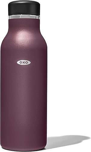 Miniatura 7 de OXO Strive - Botella de agua aislada de 24 onzas con tapa estándar, cobalto oscuro