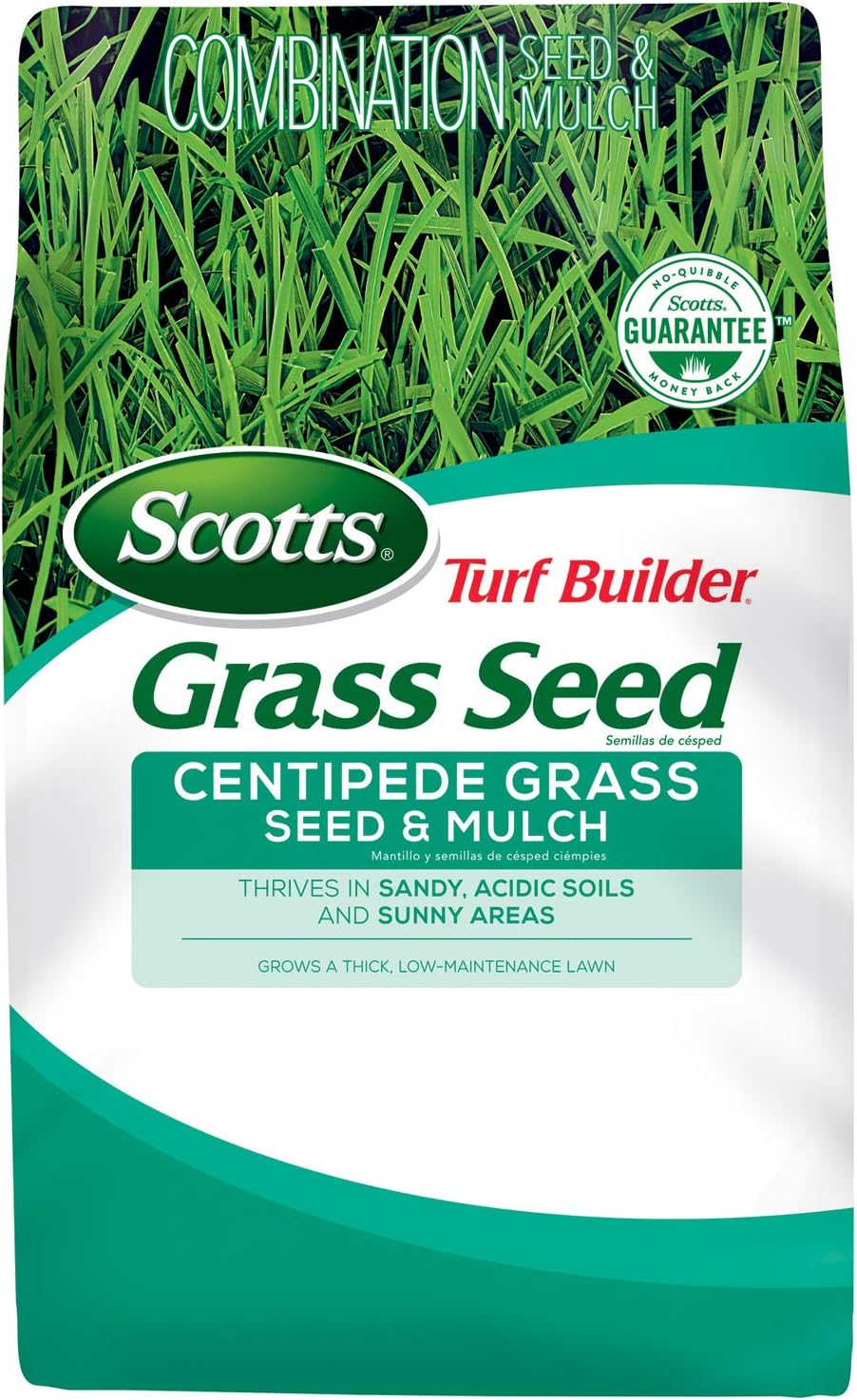 Scotts 18365 Turf Builder Centipede and Mulch Grass Seed (6 Pack), 5 lb