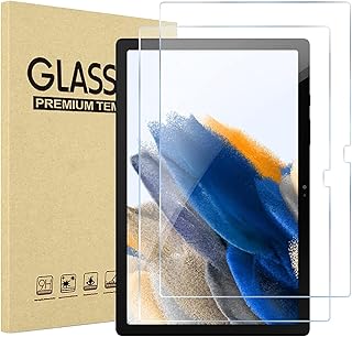 XZC [2 Pack] Screen Protector for Galaxy Tab A8 10.5 inch 2022 High Definition/9H Hardness Tempered Glass Screen Film for Samsung SM-X200/X205/X207 (Screen Protector)