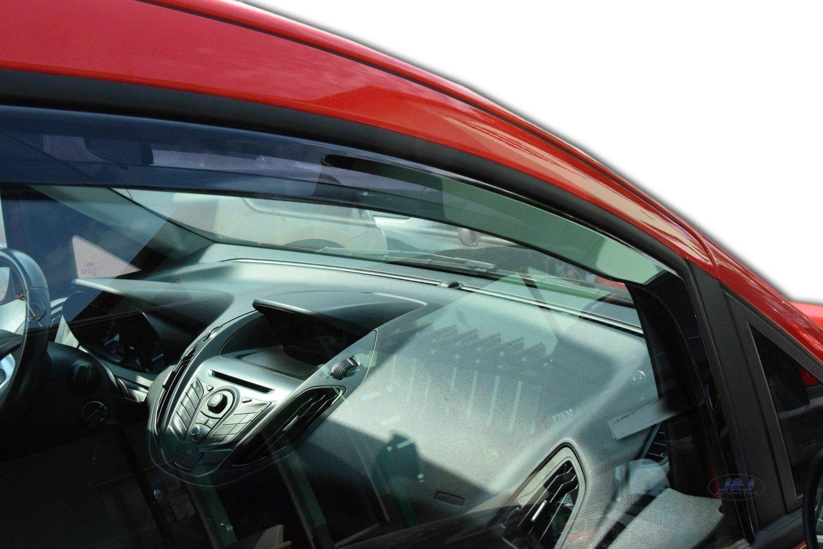 J&J AUTOMOTIVE | Heko Deflecteurs D'air Déflecteurs De Vent Compatible Avec Scenic 4 Depuis 2017, Ensemble 4 Pi?Ces, Aérodynamique, Montage Facile