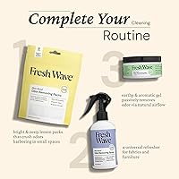 Vista 6 de Fresh Wave Paquetes y paquete de cápsulas para eliminar olores de limón: (2) paquetes de 6 unidades, (1) cápsulas