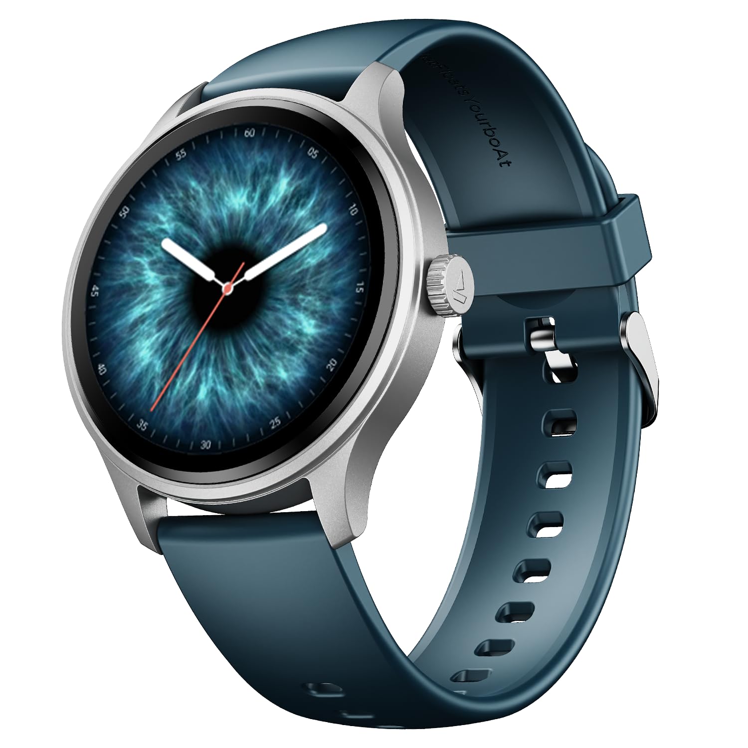 Boat Lunar Discovery Neo, 1.39" (3.5 cm) Round HD Display, Premium Metallic Finish, Animated Watchfaces, 100+ Sports Mode, Bluetooth Calling, Smart Watch for Men & Women (Ocean Blue)-image-7