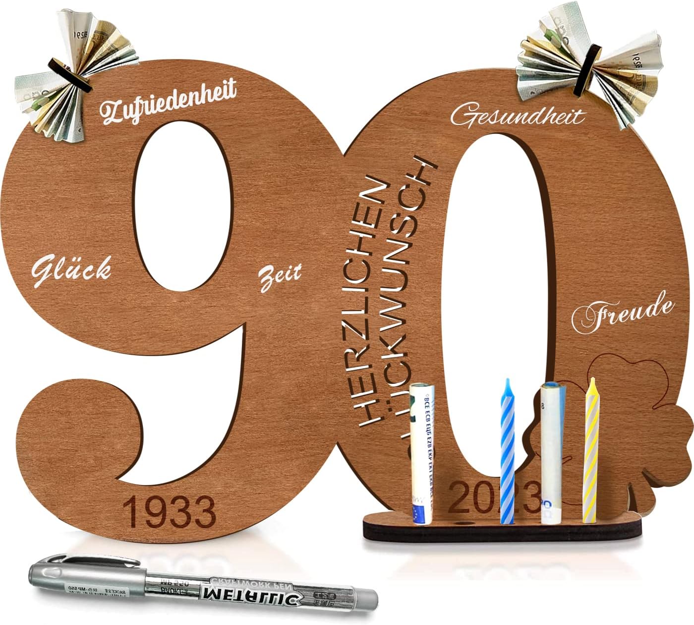 Was Schenkt Man Zum 90 Geburtstag Mann 90 Geburtstag Mann, 90 Geburtstag Frau, Doerfeel 2023 Holz Schild