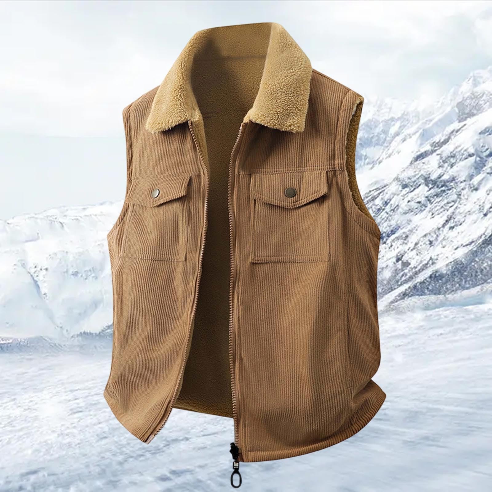 Genérico Chaleco Plumas Ligero Hombre,Abrigo Sin Mangas Talla Grande calentador de bodywarmer chaqueta térmica para correr Gilet Acolchado Ultraligero ajuste regular deportivo entretiempo