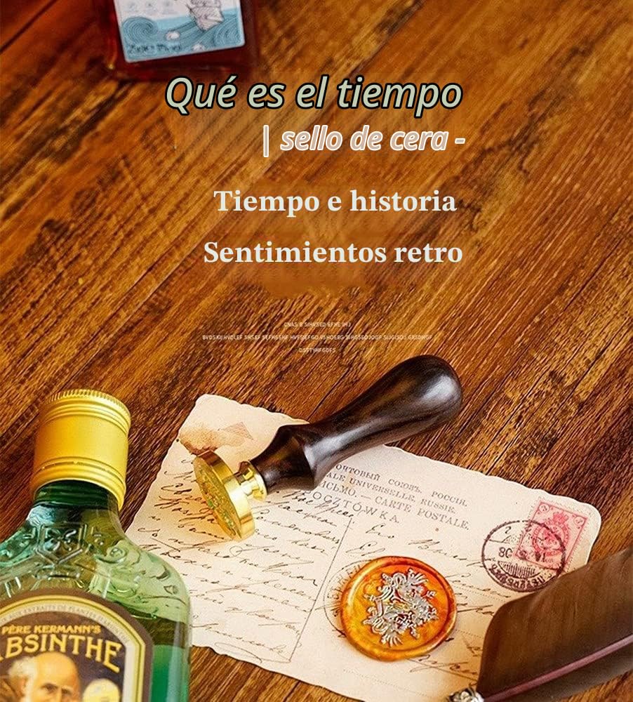 Retro Sello de Cera Kit, 26 Letra A-Z Alfabeto Extraíble Cabezas de Latón Sello de Lacre y 2 Mango de Madera, para Invitaciones de Boda, Envoltura de Vino, Tarjetas Felicitación